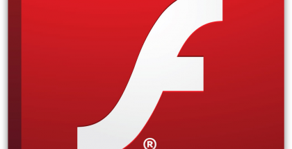 Adobe Flash logo.