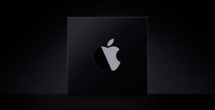 Apple Silicon logo.