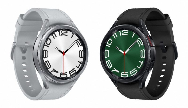 Samsung Galaxy Watch6 Classic, 47 mm, Silver ja Black.