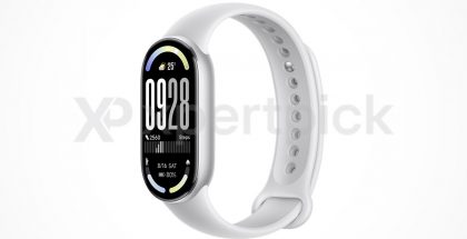 Xiaomi Smart Band 10 valkoisena. Kuva: XpertPick.